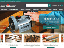 Tablet Screenshot of japanwoodworker.com